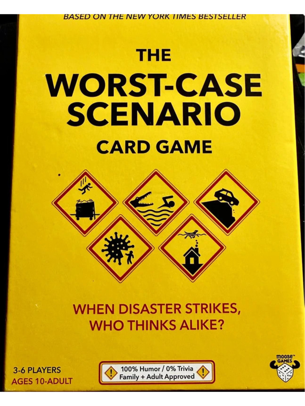 The Worst-Case Scenario Card Game by Moose Games